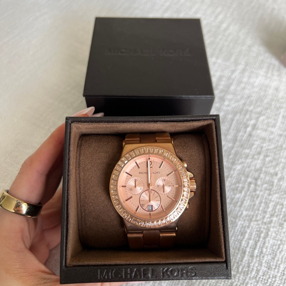 Michael Kors Rose Gold Watch